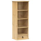 Cd Cabinet Corona 40X30X110 Cm Solid Wood Pine
