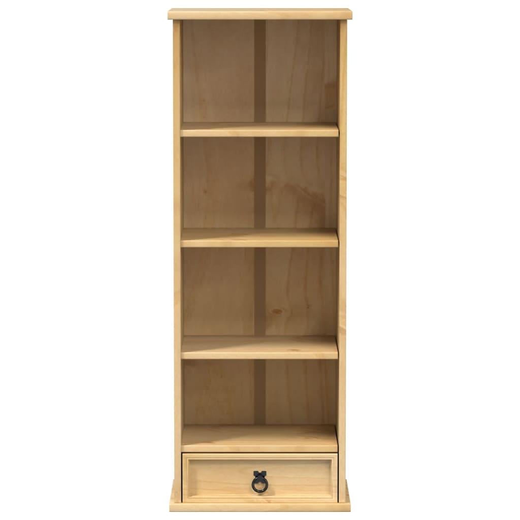 Cd Cabinet Corona 40X30X110 Cm Solid Wood Pine