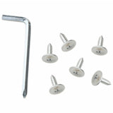 Bar Table Base 45X90 Cm Chromed Steel