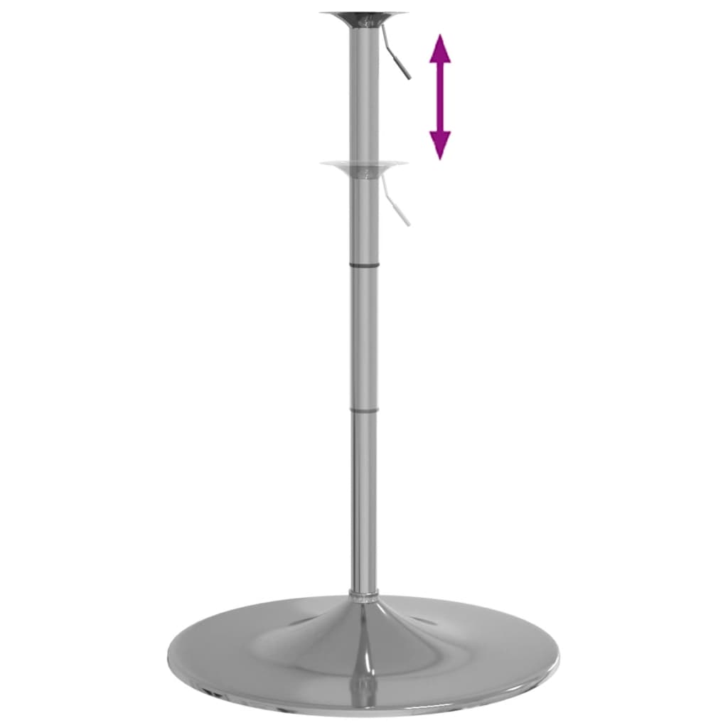 Bar Table Base 45X90 Cm Chromed Steel