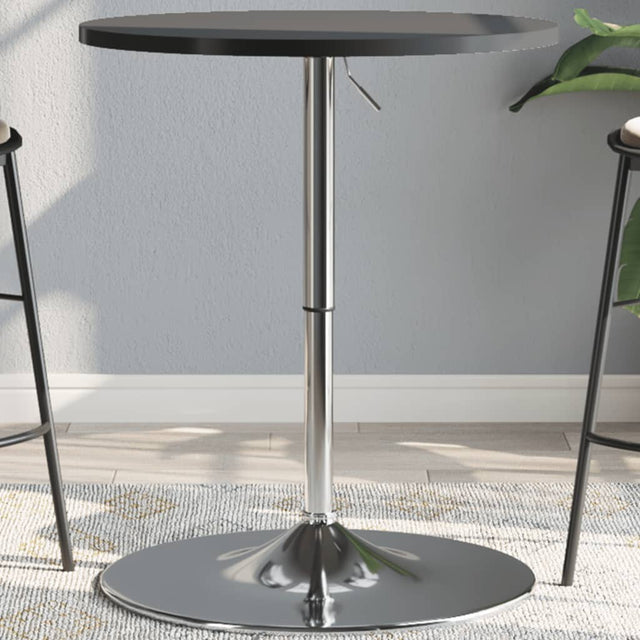 Bar Table Base 45X90 Cm Chromed Steel
