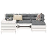 5 Piece Garden Sofa Set Solid Wood Pine