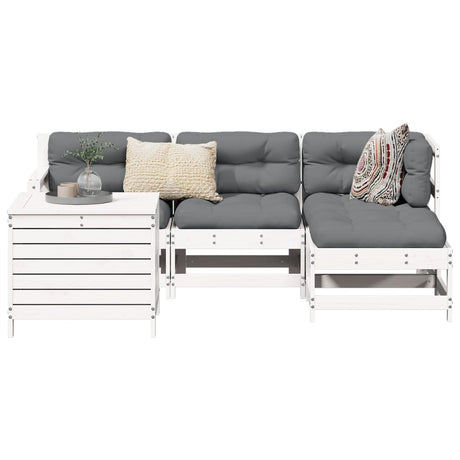 5 Piece Garden Sofa Set Impregnated Wood Pine