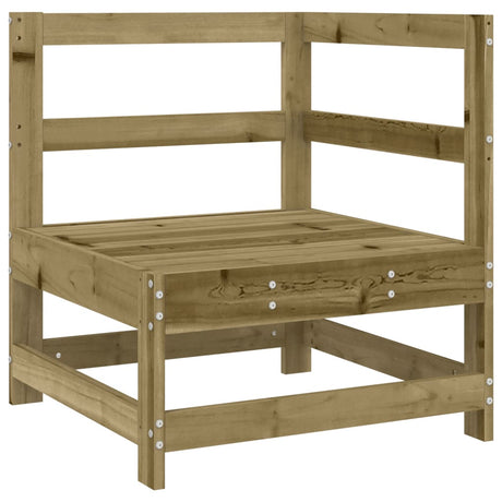 5 Piece Garden Sofa Set Impregnated Wood Pine