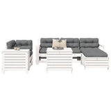7 Piece Garden Sofa Set Impregnated Wood Pine