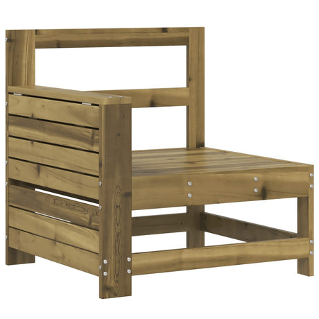 7 Piece Garden Sofa Set Impregnated Wood Pine