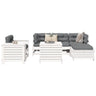 7 Piece Garden Sofa Set Impregnated Wood Pine