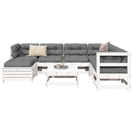8 Piece Garden Sofa Set Impregnated Wood Pine