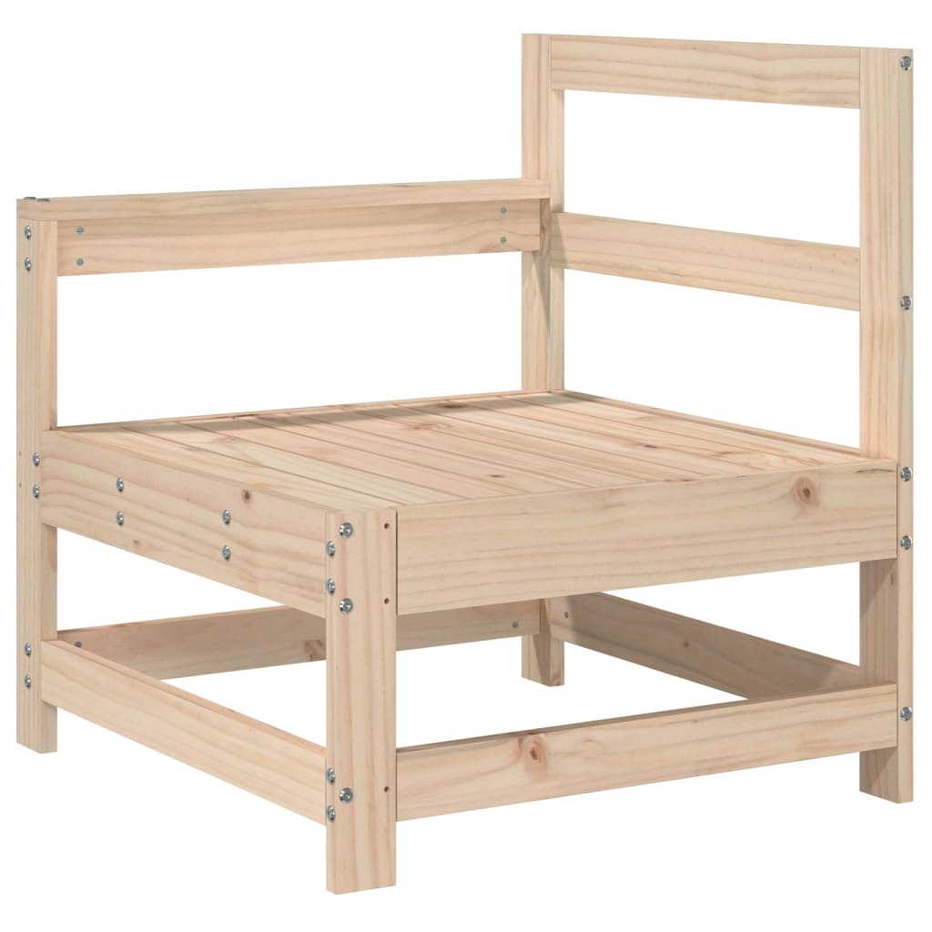8 Piece Garden Sofa Set Solid Wood Pine