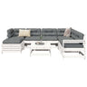 8 Piece Garden Sofa Set Impregnated Wood Pine