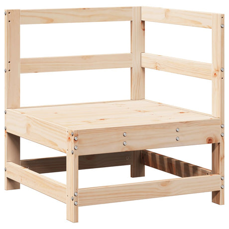 7 Piece Garden Lounge Set Solid Wood Pine