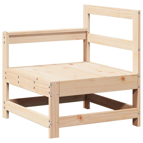 7 Piece Garden Lounge Set Solid Wood Pine