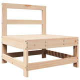 7 Piece Garden Lounge Set Solid Wood Pine