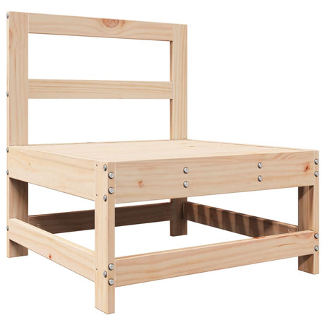 7 Piece Garden Lounge Set Solid Wood Pine