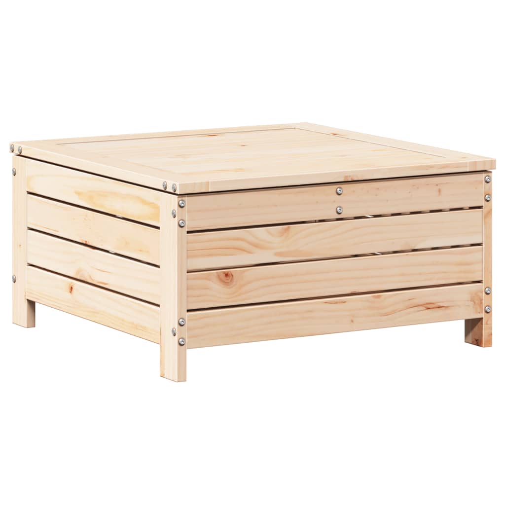 7 Piece Garden Lounge Set Solid Wood Pine