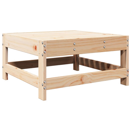 7 Piece Garden Lounge Set Solid Wood Pine