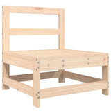 8 Piece Garden Sofa Set Solid Wood Pine