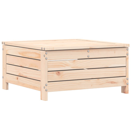 9 Piece Garden Sofa Set Solid Wood Pine