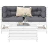 3 Piece Garden Sofa Set Solid Wood Douglas Fir