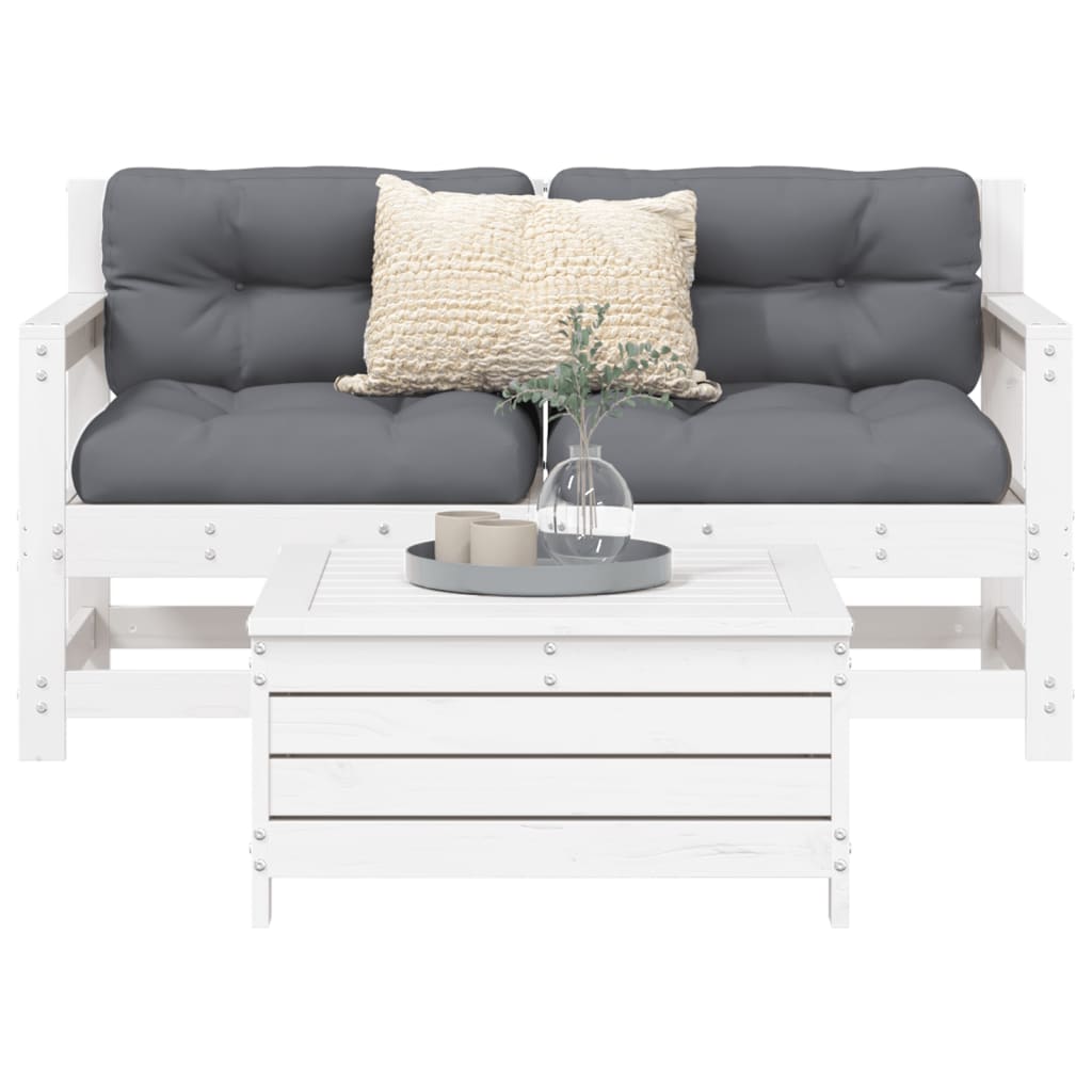 3 Piece Garden Sofa Set Impregnated Wood Pine