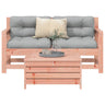 3 Piece Garden Sofa Set Impregnated Wood Pine
