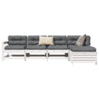 5 Piece Garden Sofa Set Solid Wood Pine