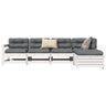 5 Piece Garden Sofa Set Solid Wood Pine