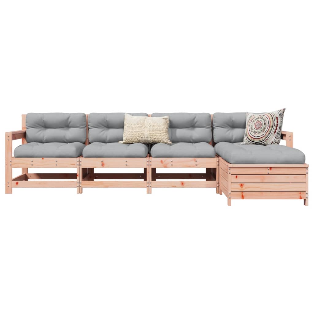 5 Piece Garden Sofa Set Impregnated Wood Pine