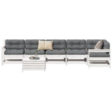7 Piece Garden Sofa Set Impregnated Wood Pine