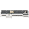 7 Piece Garden Sofa Set Impregnated Wood Pine