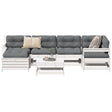 7 Piece Garden Sofa Set Impregnated Wood Pine