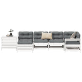 7 Piece Garden Sofa Set Solid Wood Douglas Fir