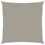 Sunshade Sail 160 g/m² Square Light Grey 4.5x4.5 m HDPE