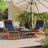 Folding Beach Chairs 2 Pcs White Fabric