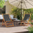 Folding Beach Chairs 2 Pcs White Fabric