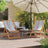 Folding Beach Chairs 2 Pcs White Fabric