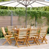 Garden Chairs 2 Pcs Solid Wood Acacia And Polypropylene