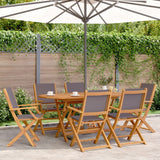 Garden Chairs 2 Pcs Solid Wood Acacia And Fabric