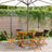 Bistro Chairs 2 Pcs Solid Wood Acacia And Rope