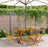 Bistro Chairs 2 Pcs Solid Wood Acacia And Rope