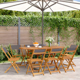 Bistro Chairs 2 Pcs Solid Wood Acacia And Fabric
