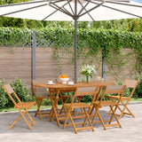 Bistro Chairs 2 Pcs Solid Wood Acacia And Fabric