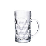 Beer Mugs With Handle Glass 6 Pcs