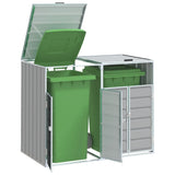 Wheelie Bin Storage For Triple Bins 216X81X115 Cm Steel