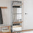 Shoe Cabinet 5-Layer Mirror 63X17X169.5 Cm