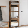 Shoe Cabinet 5-Layer Mirror 63X17X169.5 Cm