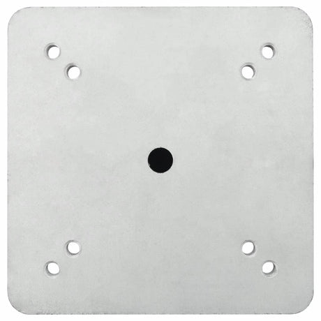 In-Ground Parasol Base Silver 16X16X39.5 Cm Steel
