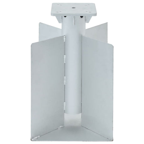 In-Ground Parasol Base Silver 27.5X27.5X45 Cm Steel