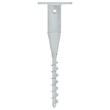 In-Ground Parasol Base With Rod 16X16X52 Cm Steel