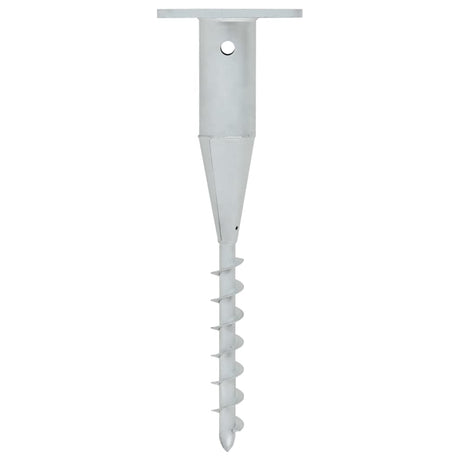 In-Ground Parasol Base With Rod 16X16X52 Cm Steel